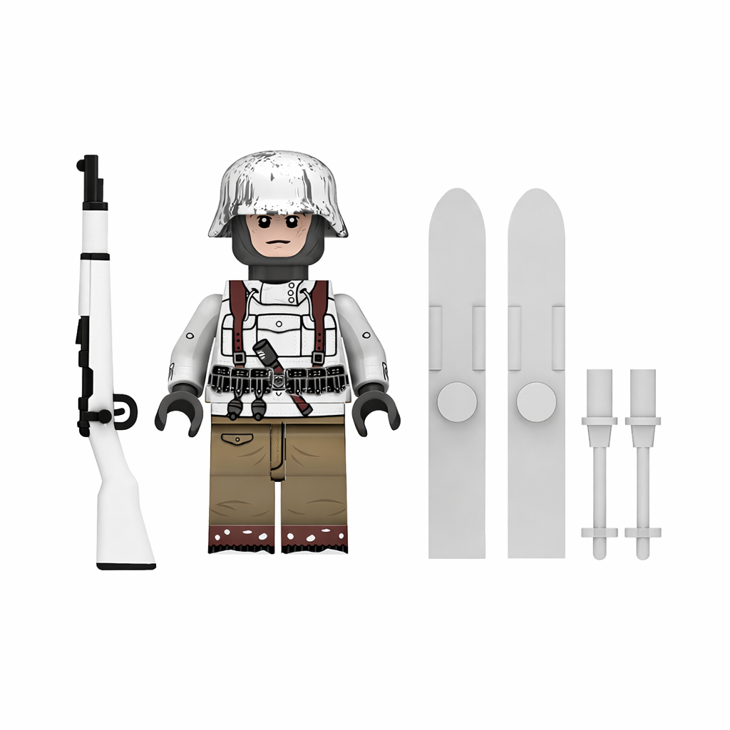WW2 German Snow Mountain Infantry Minifigure