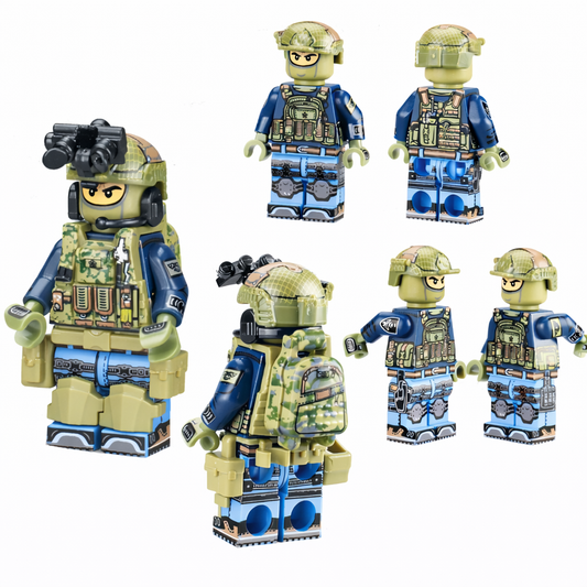 Hong Kong Special Duties Unit (SDU) Minifigure