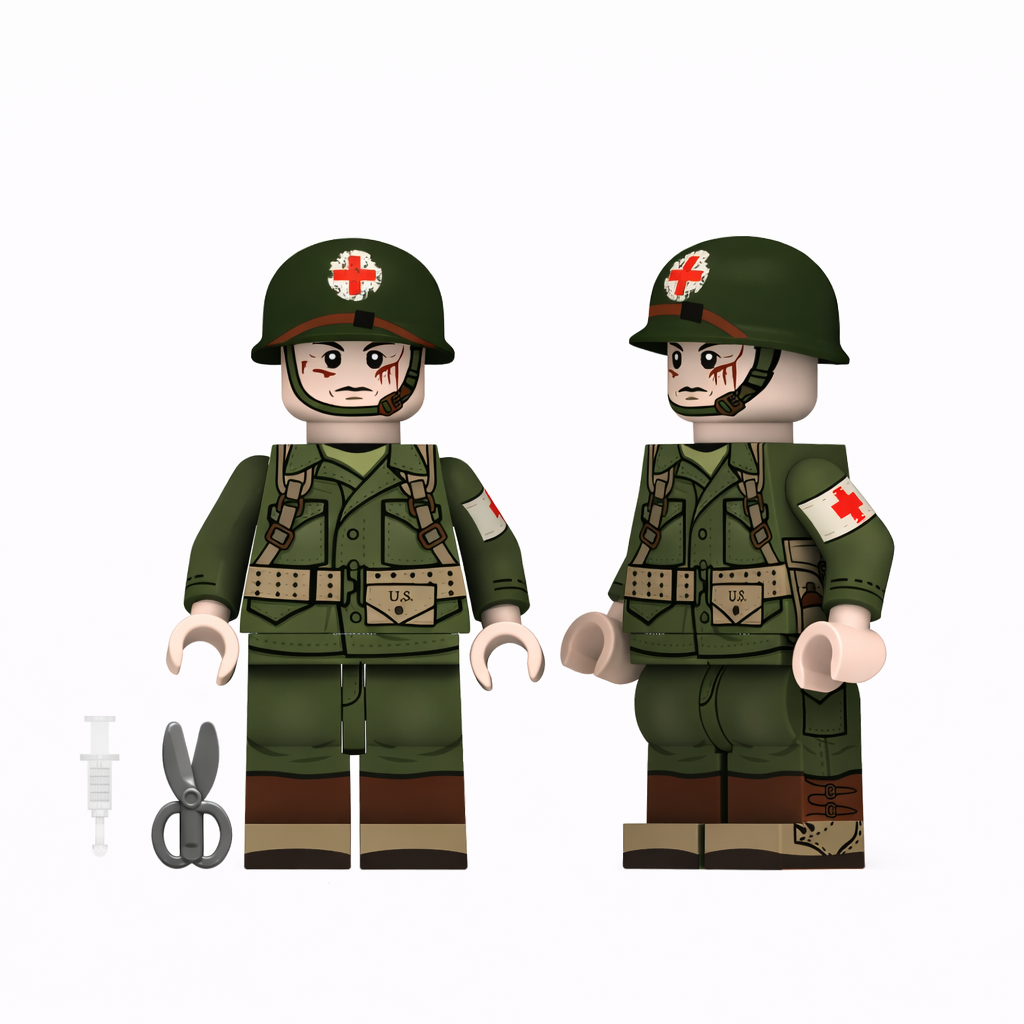 WW2 US Army Medic Minifigure