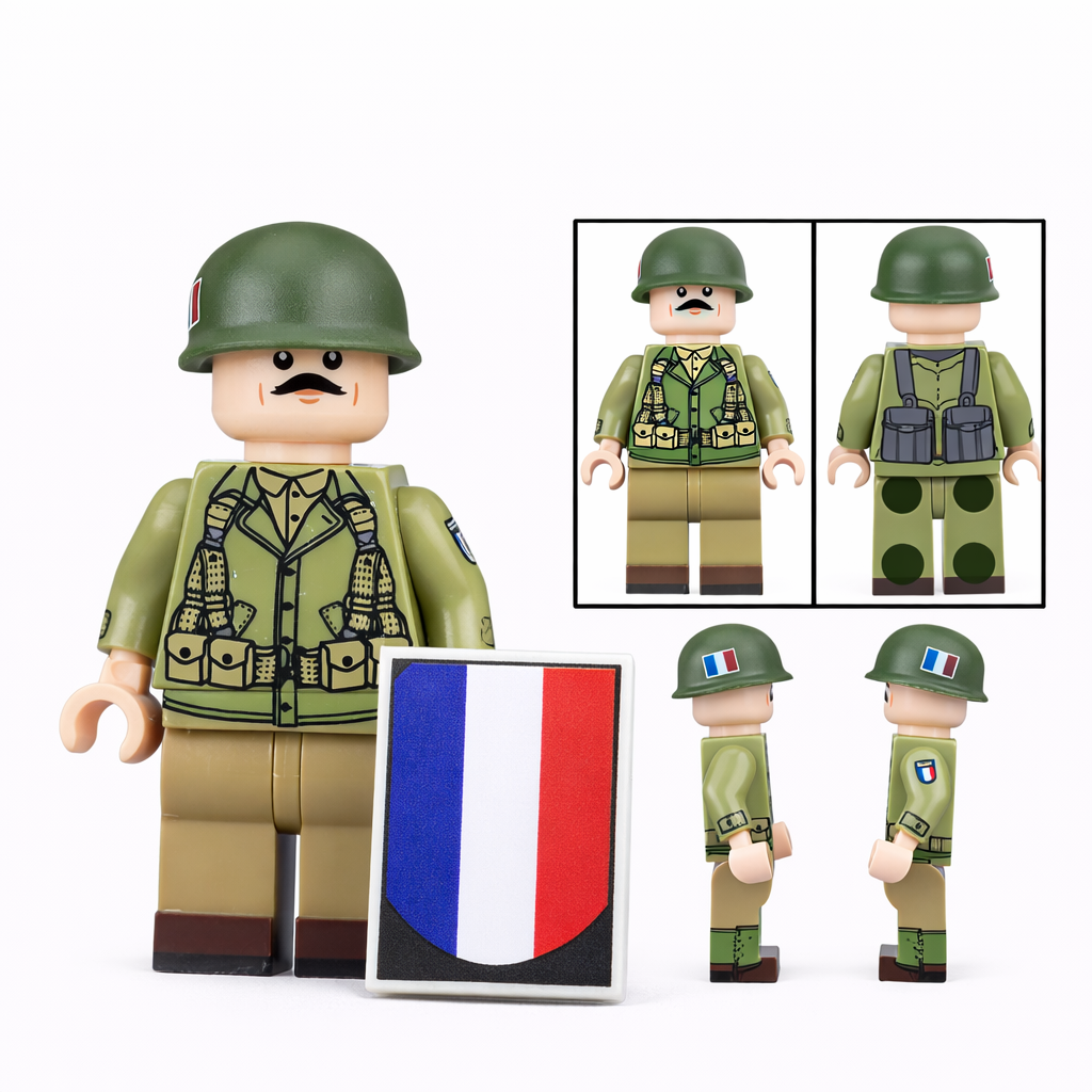 WW2 French Army Infantry Minifigure