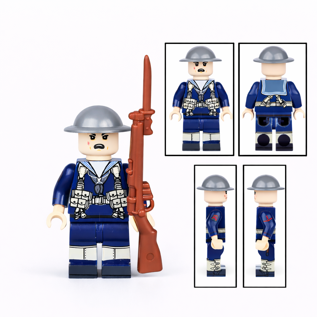WW2 British Royal Navy Infantry Minifigure
