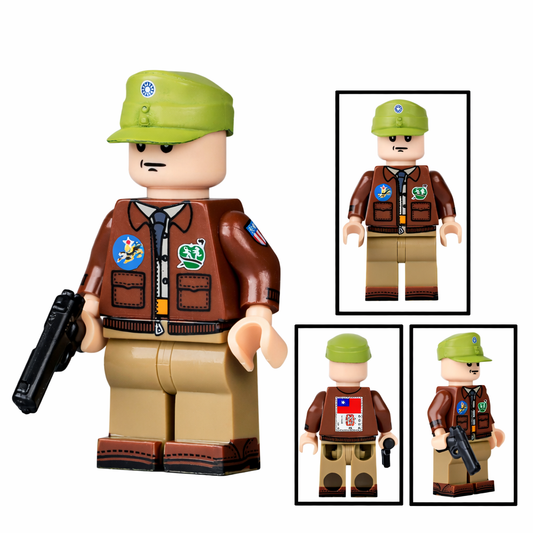 WW2 US Flying Tigers Pilot Minifigure