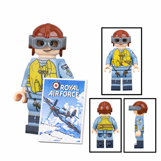 WW2 British RAF Pilot Minifigure