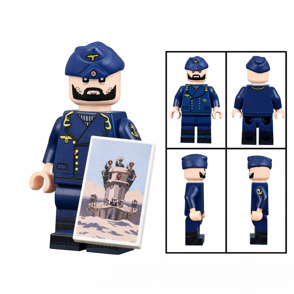 MWW2 German Kriegsmarine U-Boat Officer Minifigure