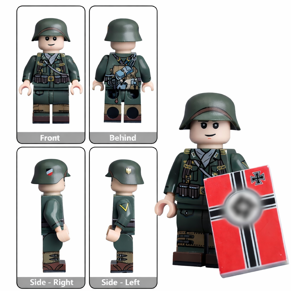 WW2 German Coastal Artillery Seaman Minifigure