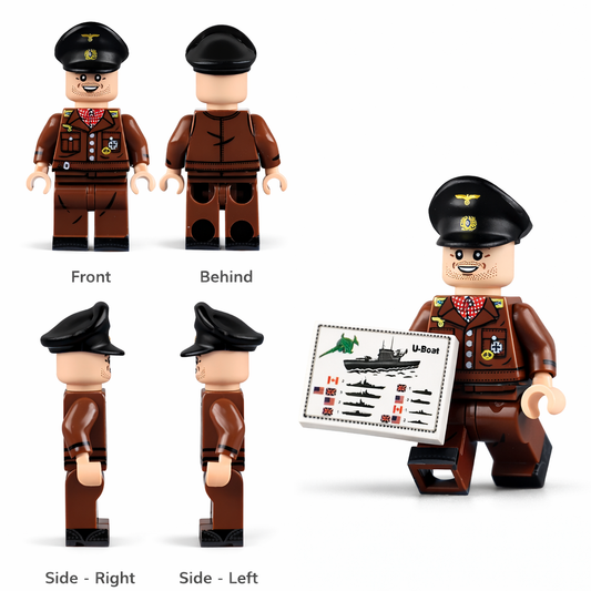 WW2 German U-Boat Cheif Petty Officer Minifigure
