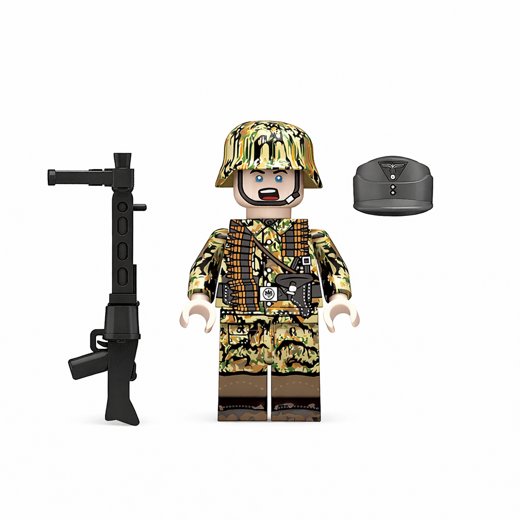 WW2 German Leibermuster MG42 Minifigure