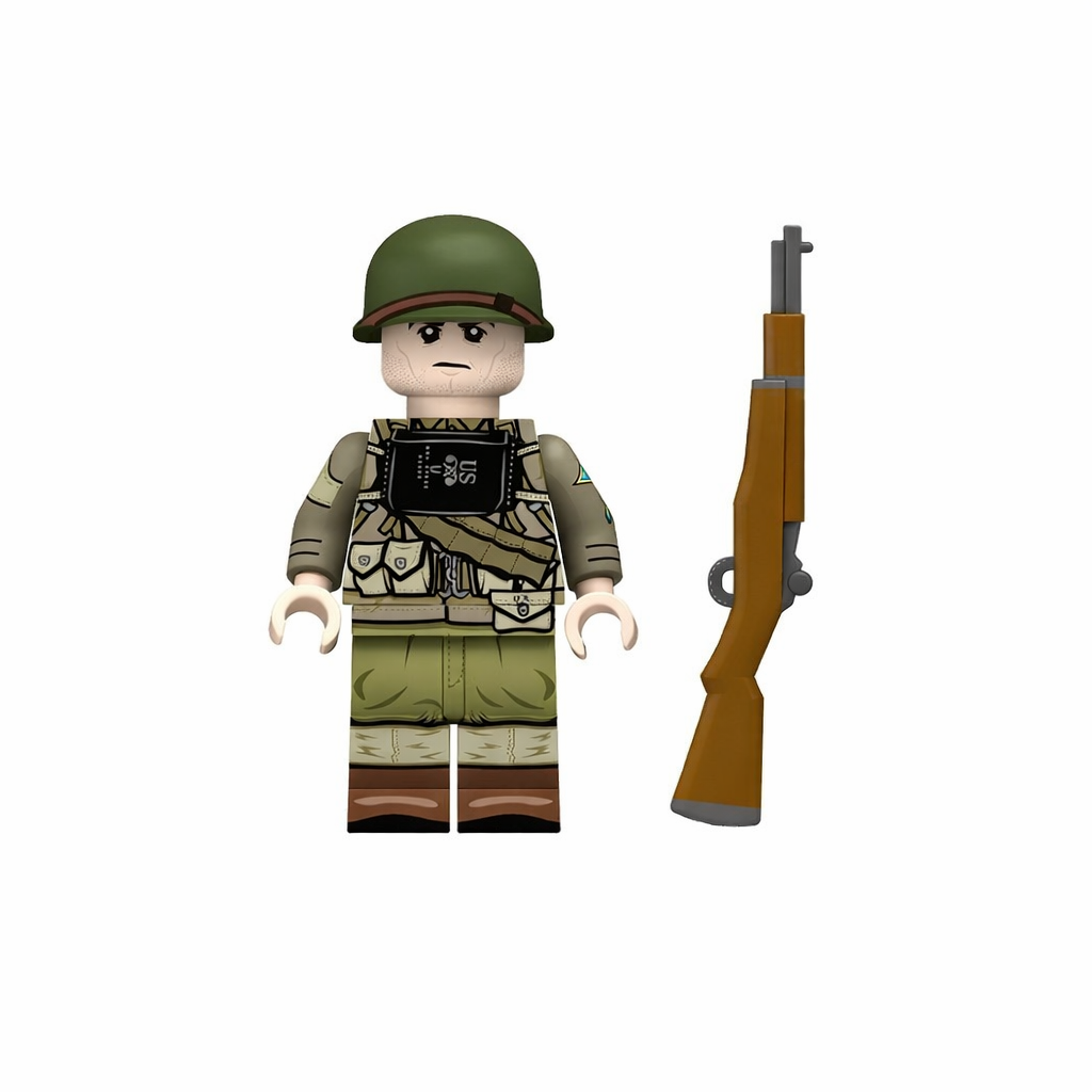 WW2 US Army Ranger M1 Minifigure