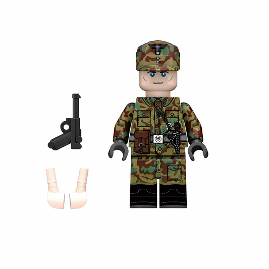 WW2 German TELO Camo Panzer Minifigure