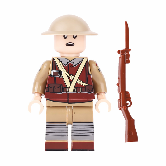 WW2 British Army North Africa Infantry Rifleman Minifigure