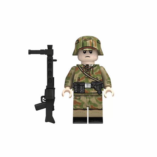 WW2 German Green Woodland MG-42 Minifigure