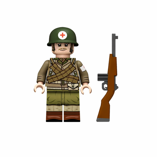 WW2 US Army Ranger Medic/Carbine Minifigure