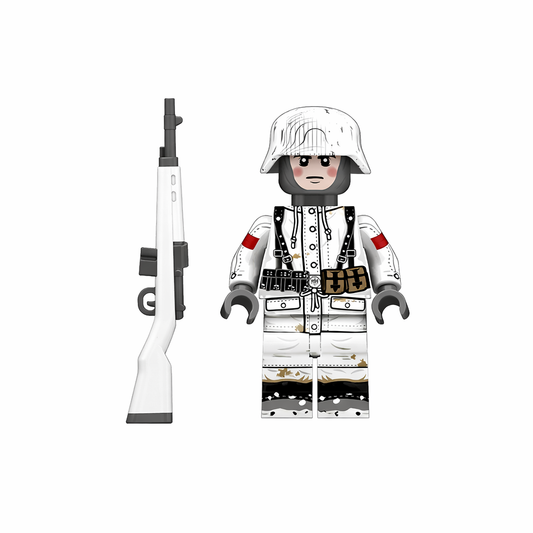 WW2 German Winter Infantry G43 Minifigure