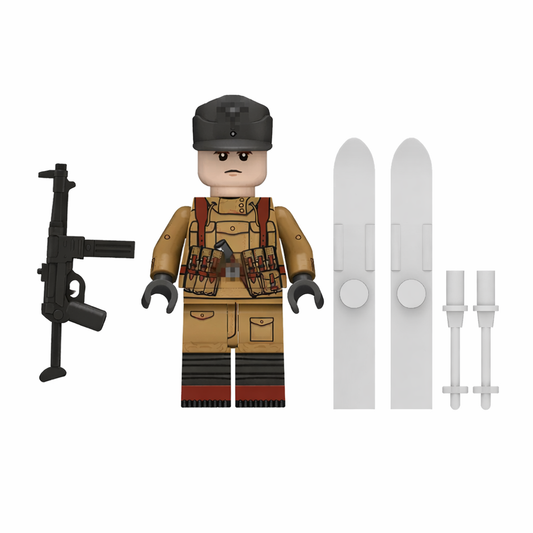 WW2 German Elite Mountain Trooper MP40 Minifigure