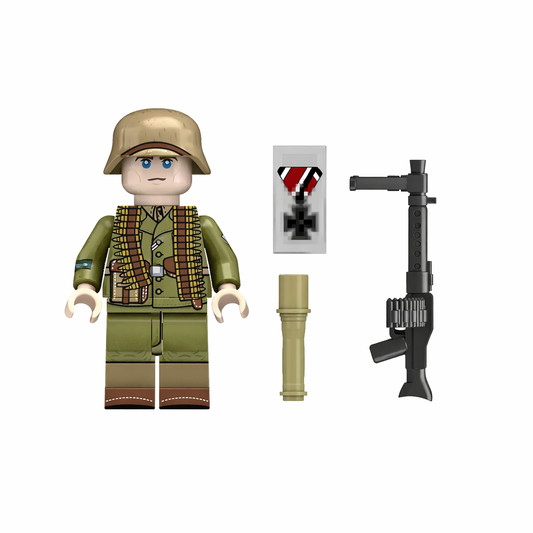 WW2 German North Africa MG-34 Minifigure