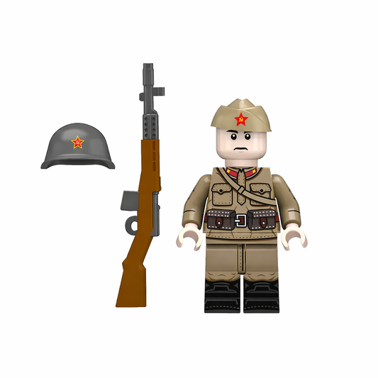 WW2 Soviet Union Infantry SVT40 Minifigure