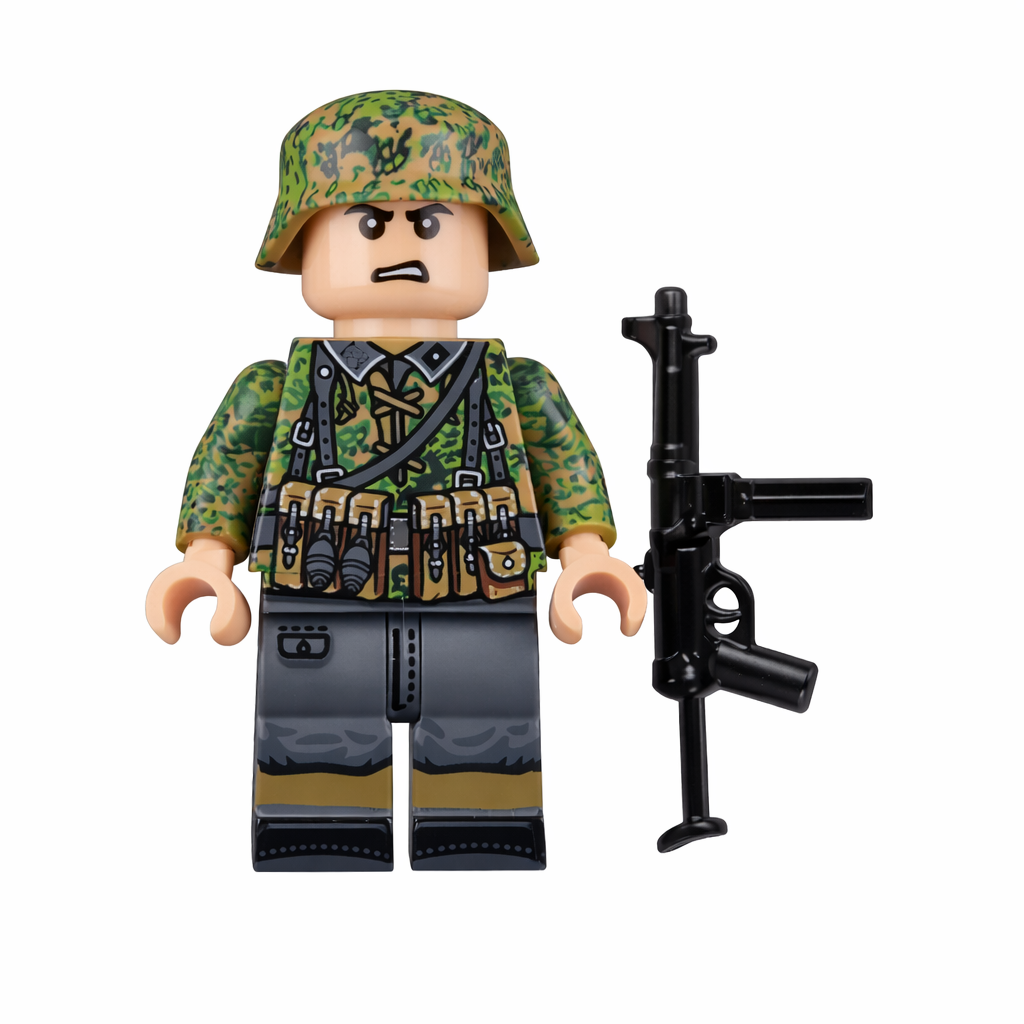WW2 German Oak Spring SMG Corporal Minifigure